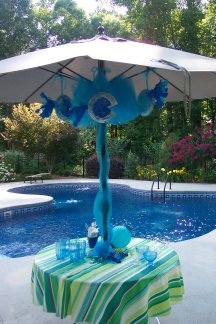 Shark Themed Birthday Party on Poolfunforeveryone Com