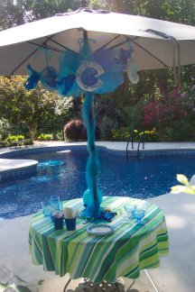 Ocean Themed Birthday Party on Fish Party Decorations  Pool Party Decorations  Under The Sea Party