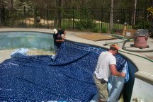 swimming pool liner replacement