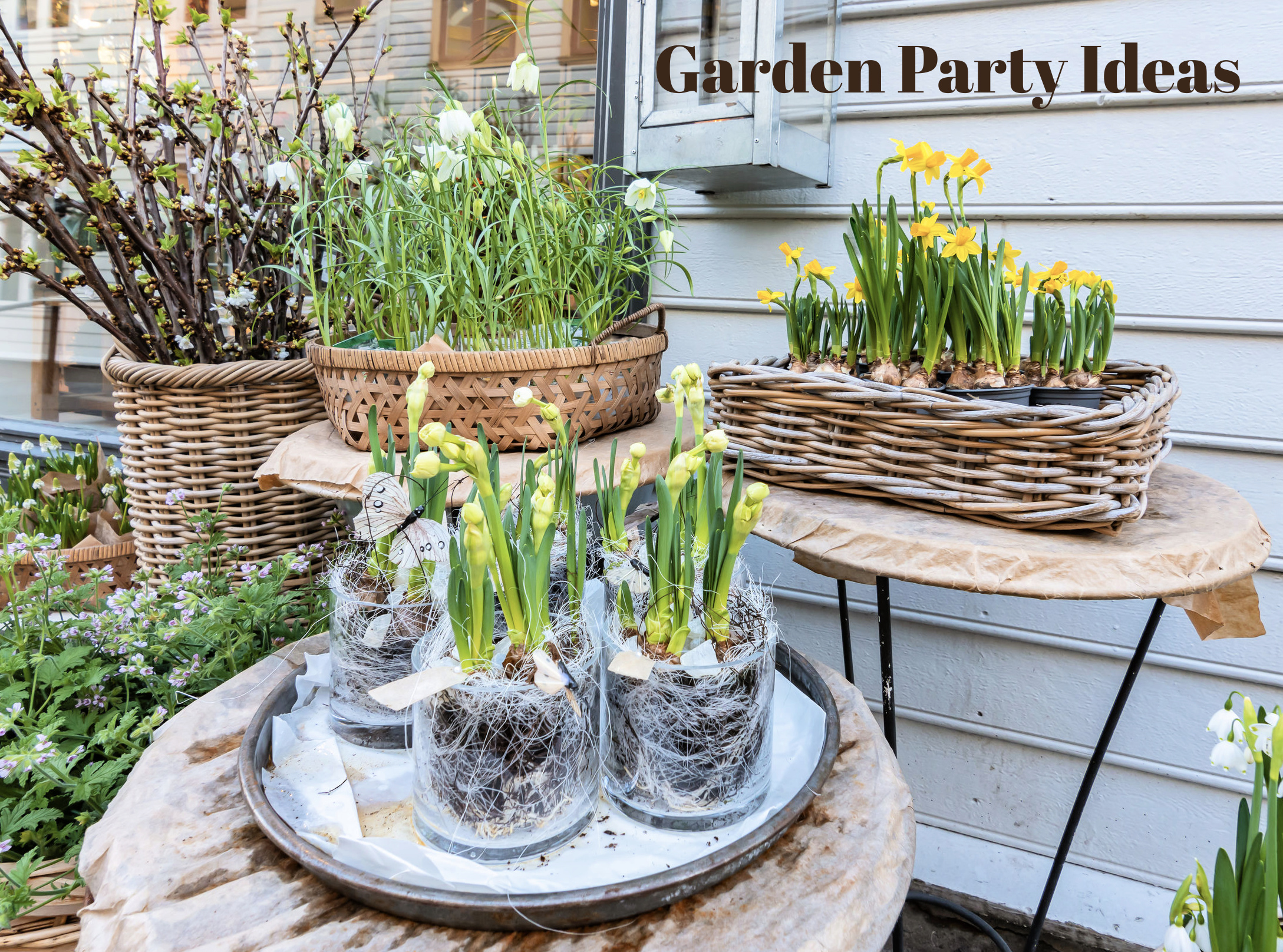 garden party decorations