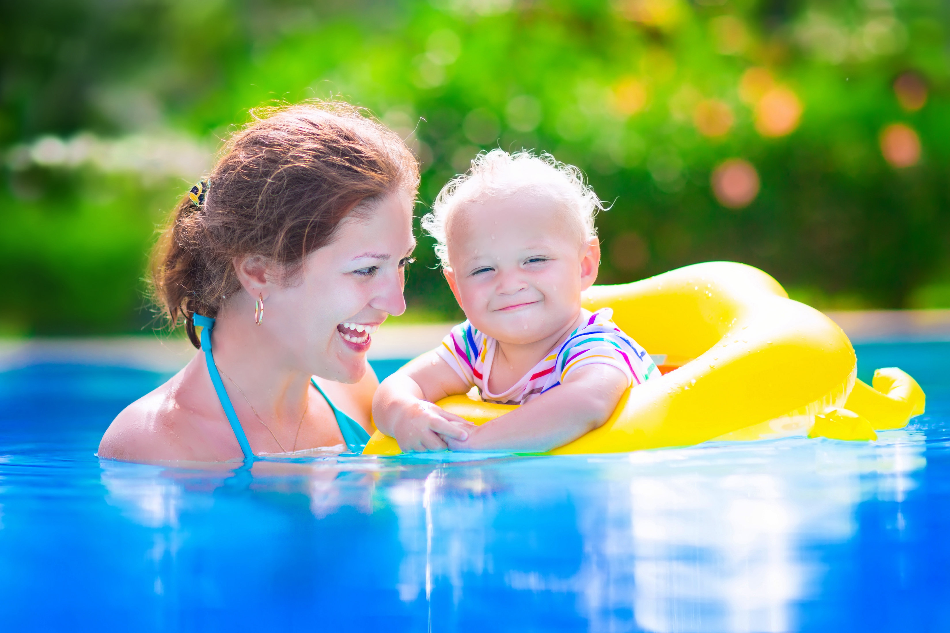 baby swimming pool floats