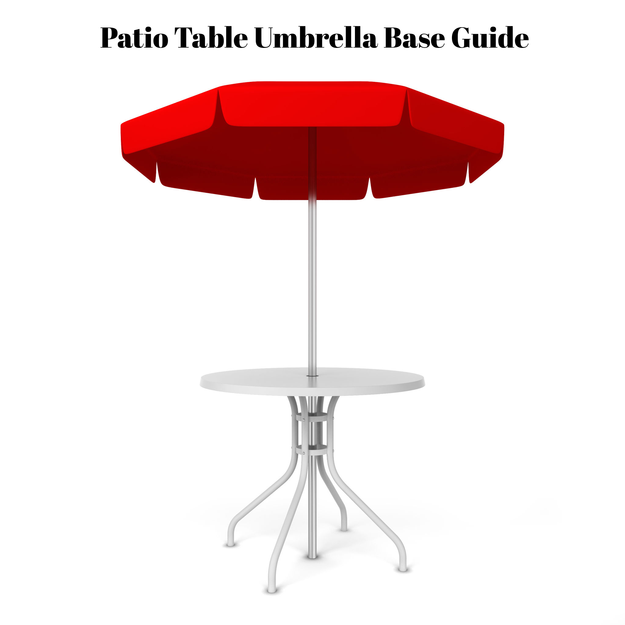 Outdoor Umbrellas Your Guide To, What Size Umbrella For A 48 Inch Round Table