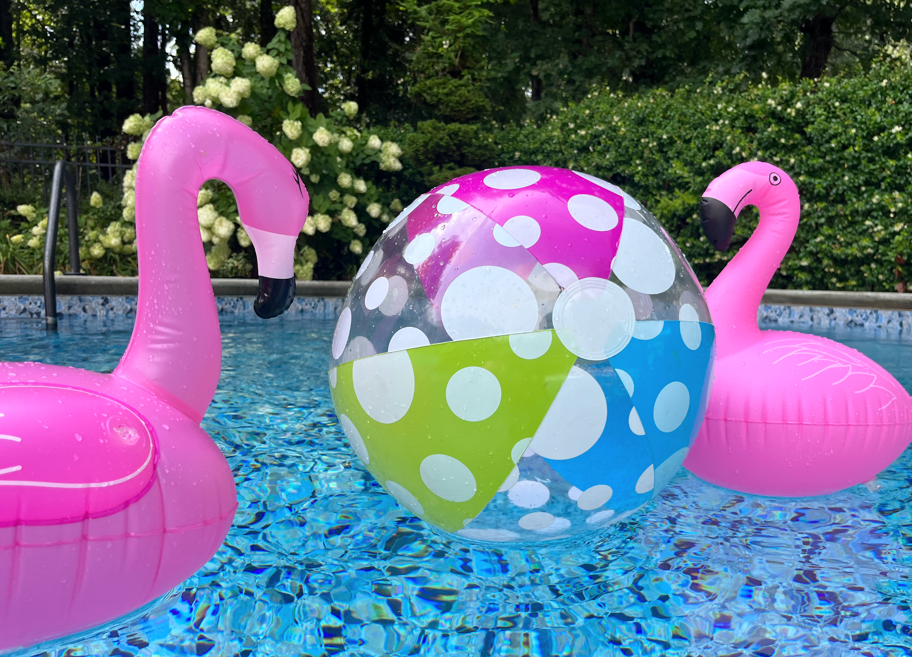 floating pool decorations