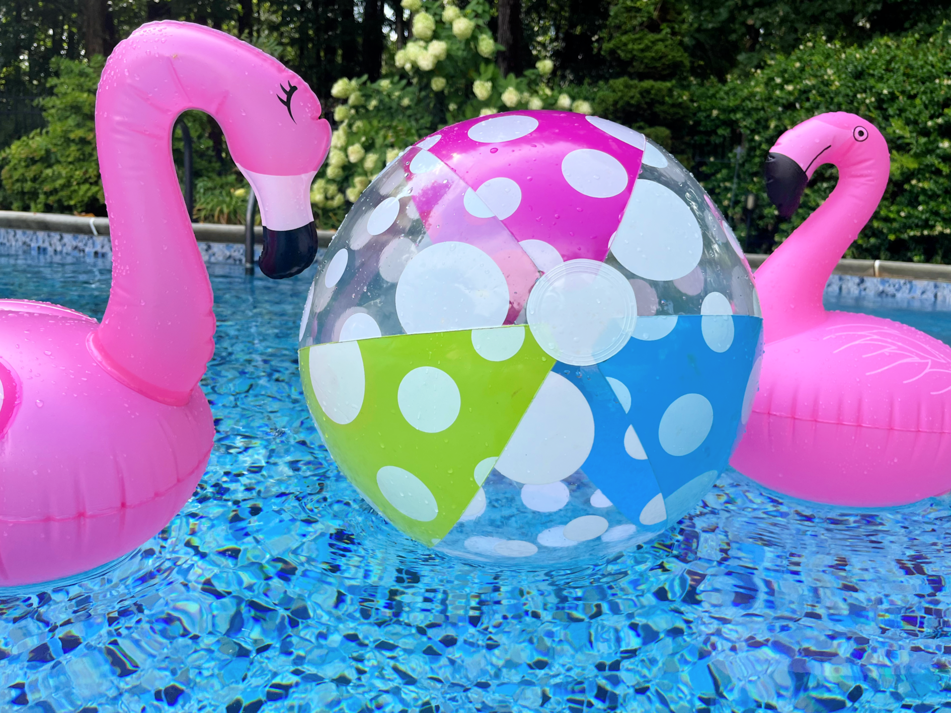 floating pool decorations