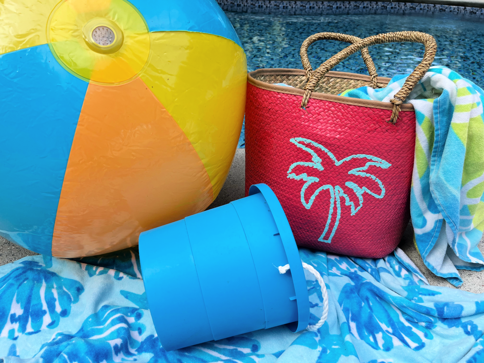 beach themed pool party