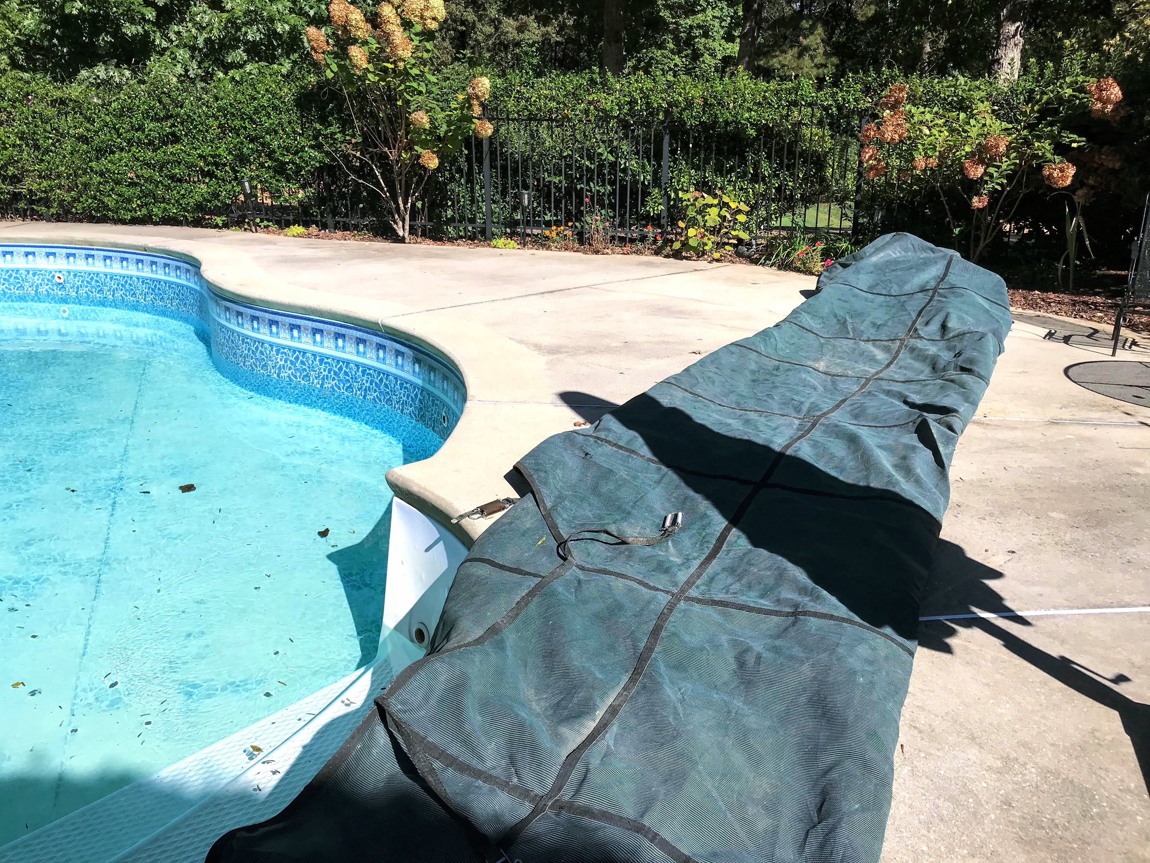 inground pool safety cover installation