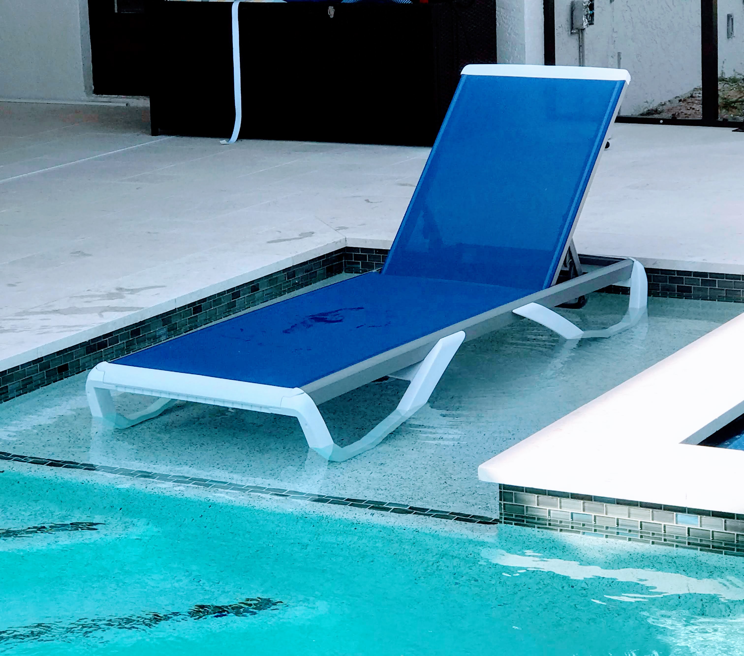 Swimming Pool Chair for Outdoor Lounging by the Pool