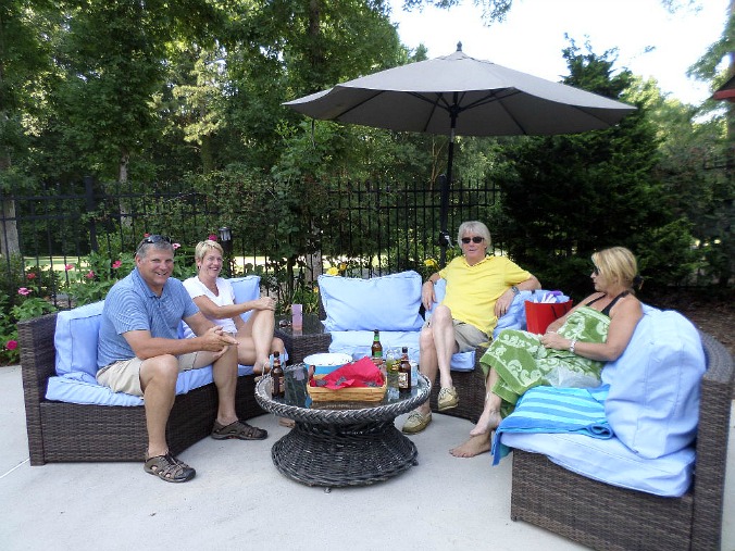 Swimming Pool Furniture Comfortable And Easy Maintenance - Outdoor Patio Furniture For Pool