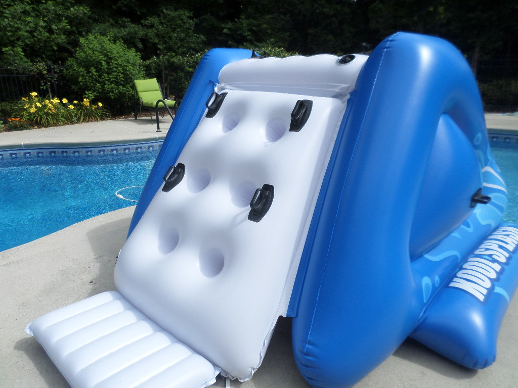 backyard inflatable water slides