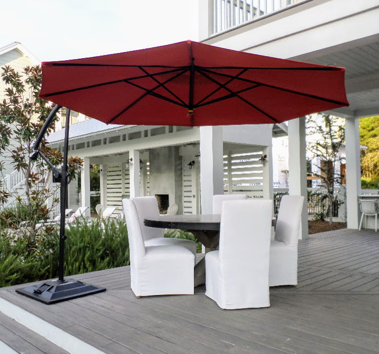 cantilevered patio umbrella