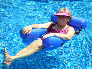 floating pool chair