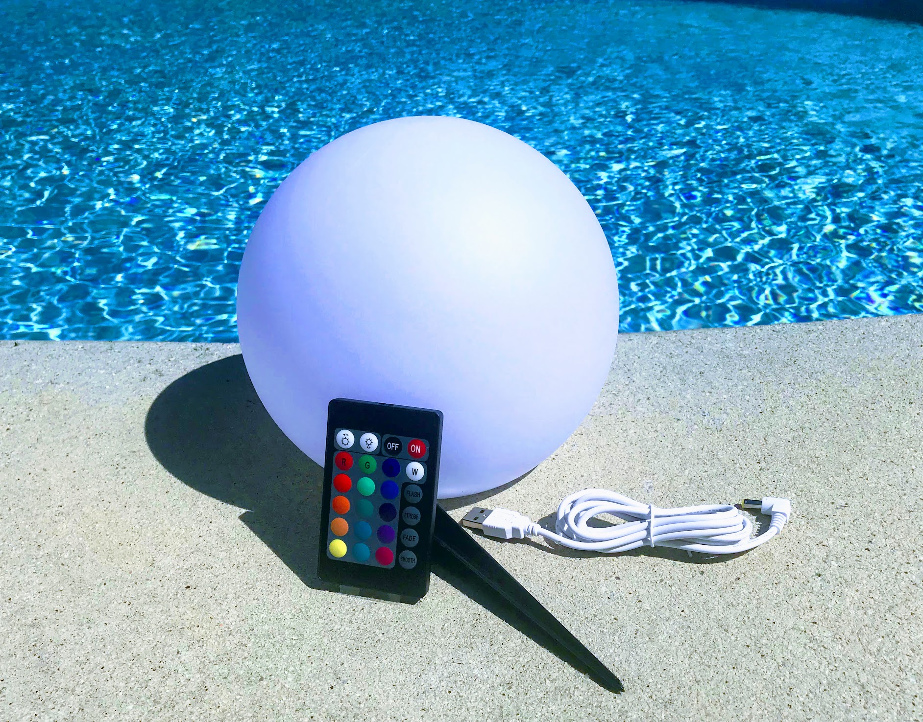 floating pool lights