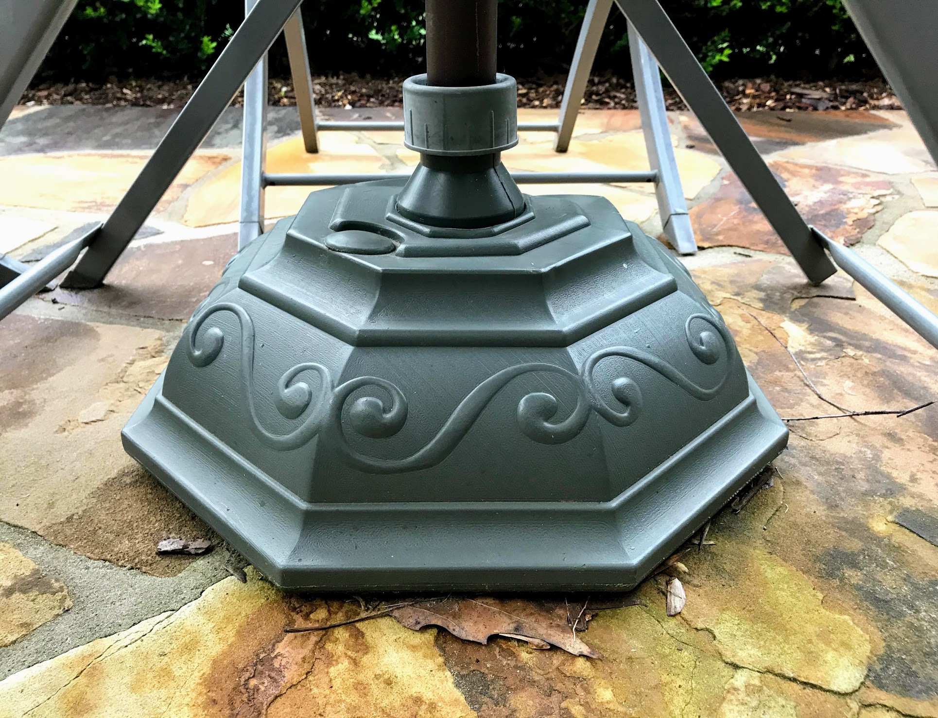 patio umbrella stand