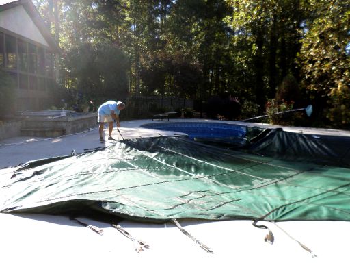 swimming pool safety cover