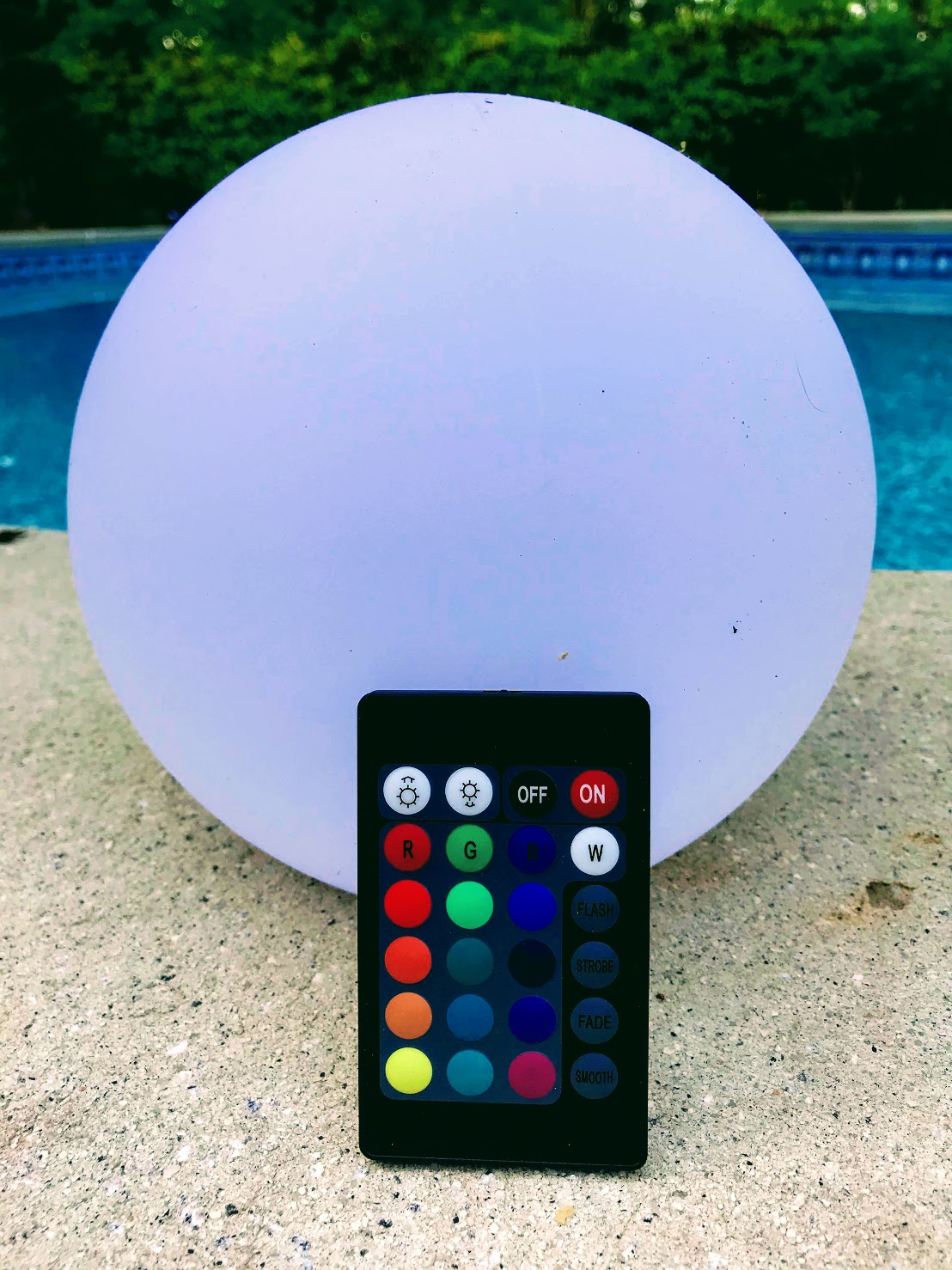 solar color changing lights