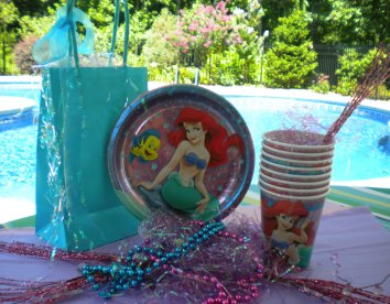 little mermaid party supplies