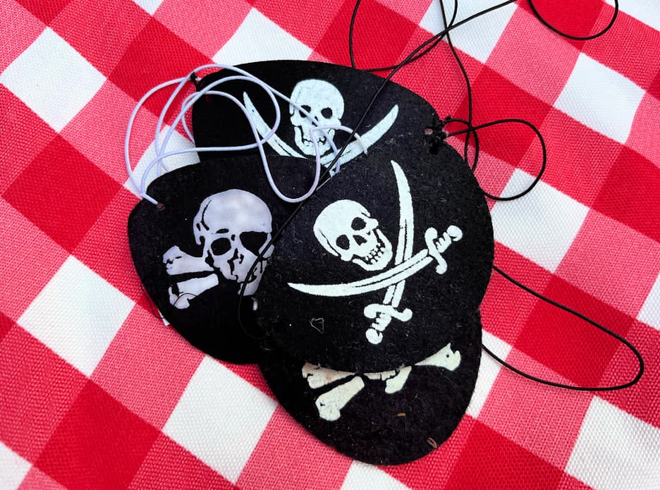 eye patches for pirate pool party