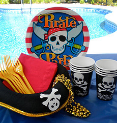 pirate party decorations hat napkins