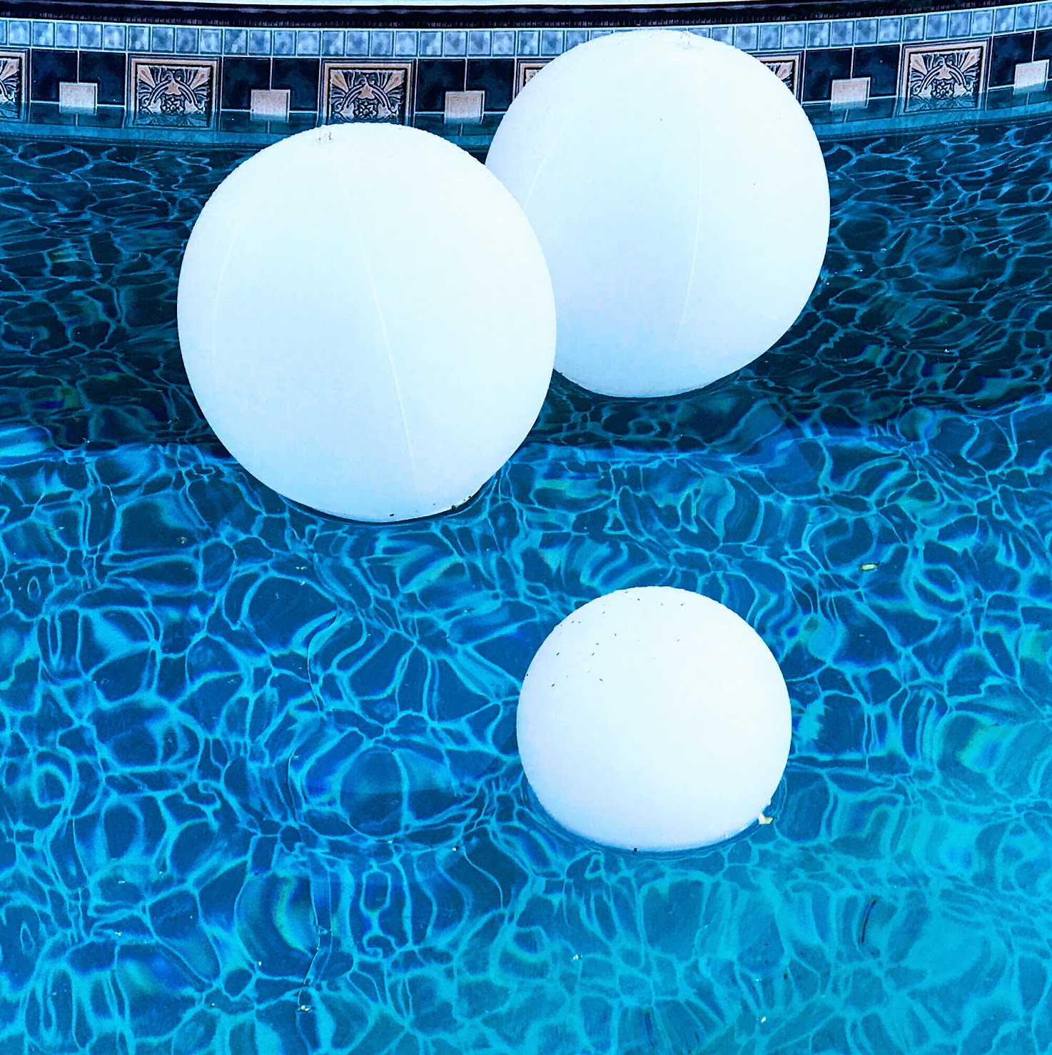 floating pool lights