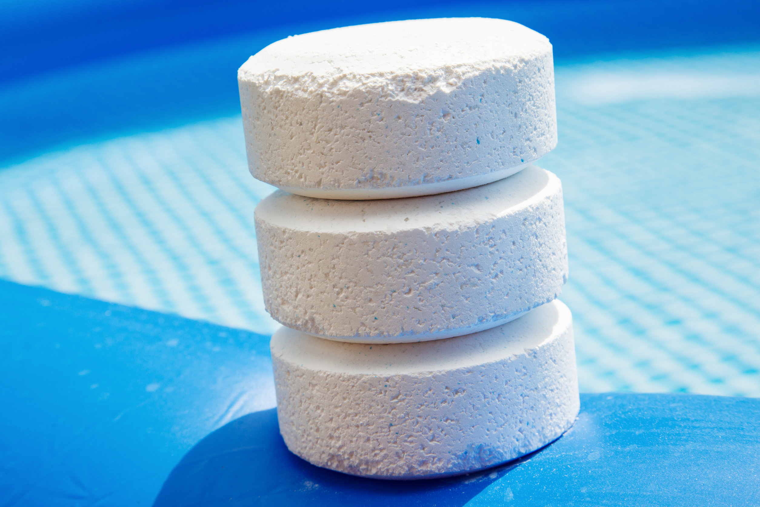 3 inch chlorine tablets for pools