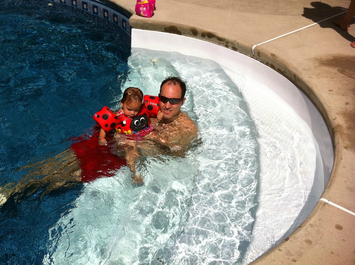 swimming pool steps