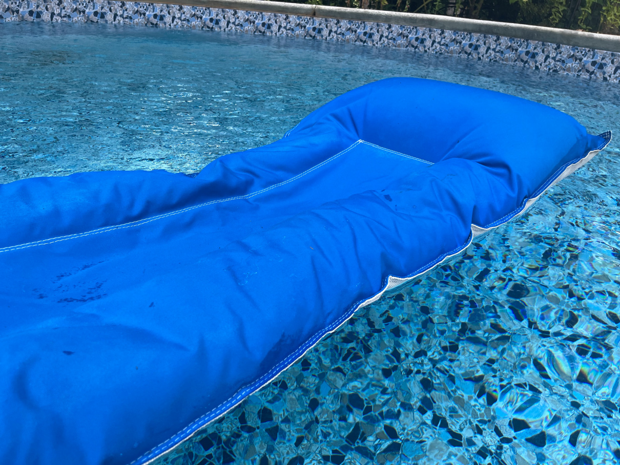fabric covered pool floats
