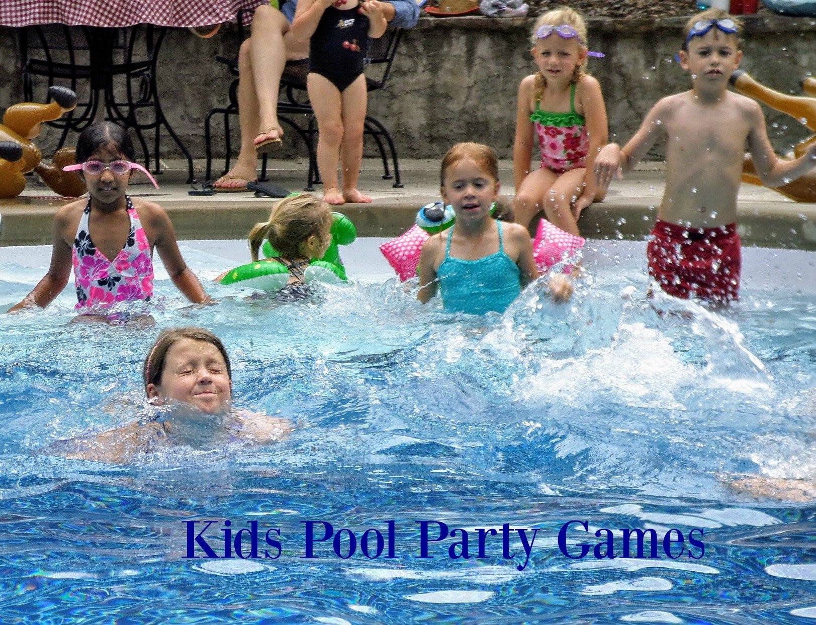 kids pool party games