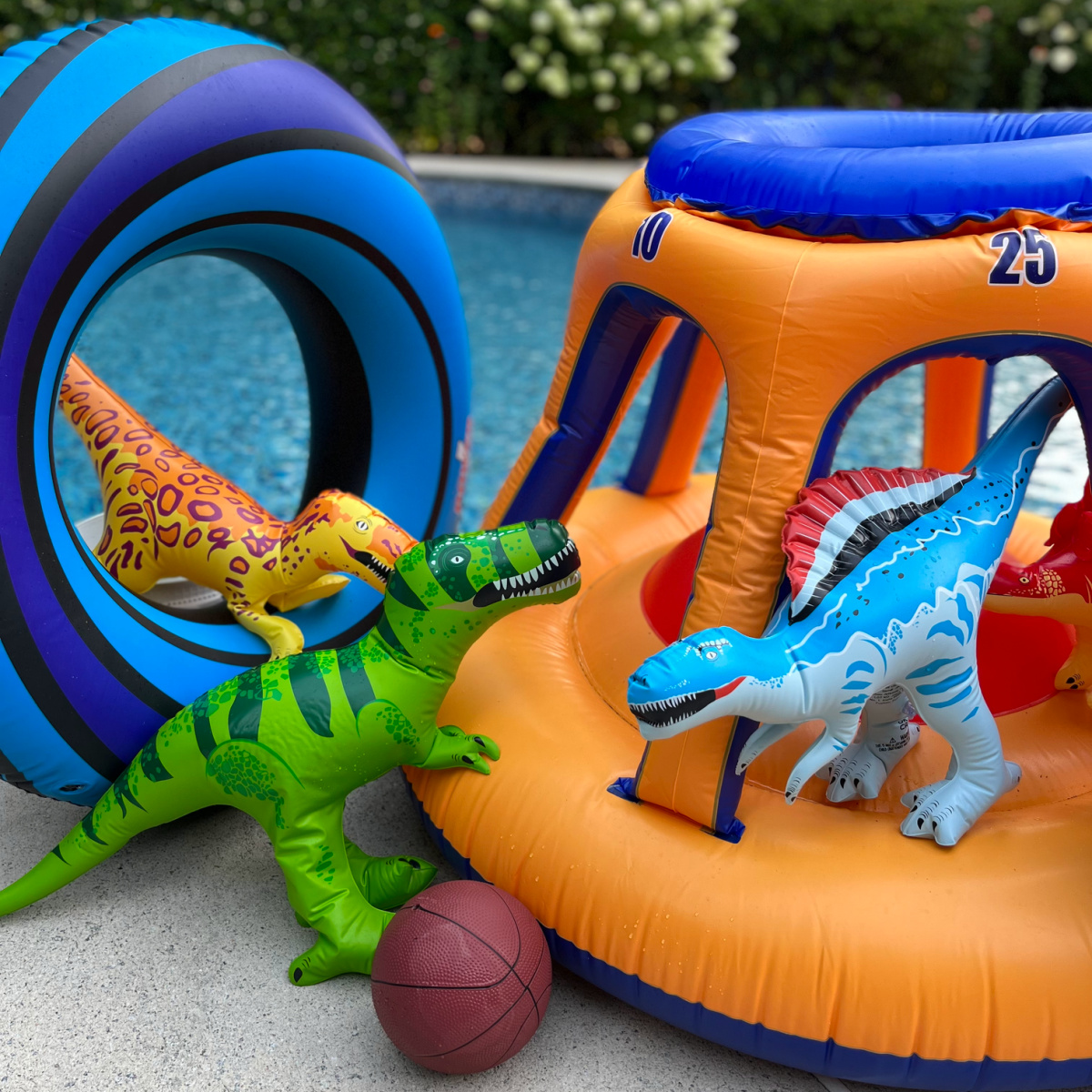 inflatable pool toys