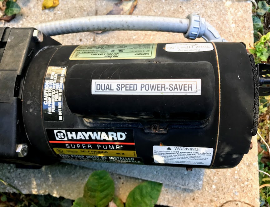 Hayward pool pump