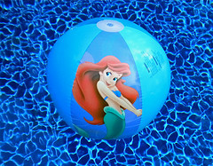 mermaid pool party