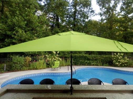 rectangle patio umbrella