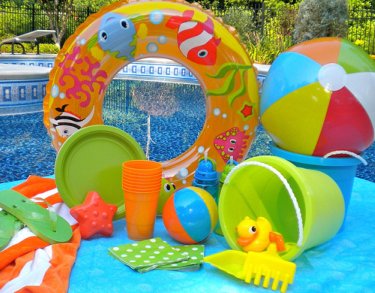 kids beach party with beach party decoration ideas
