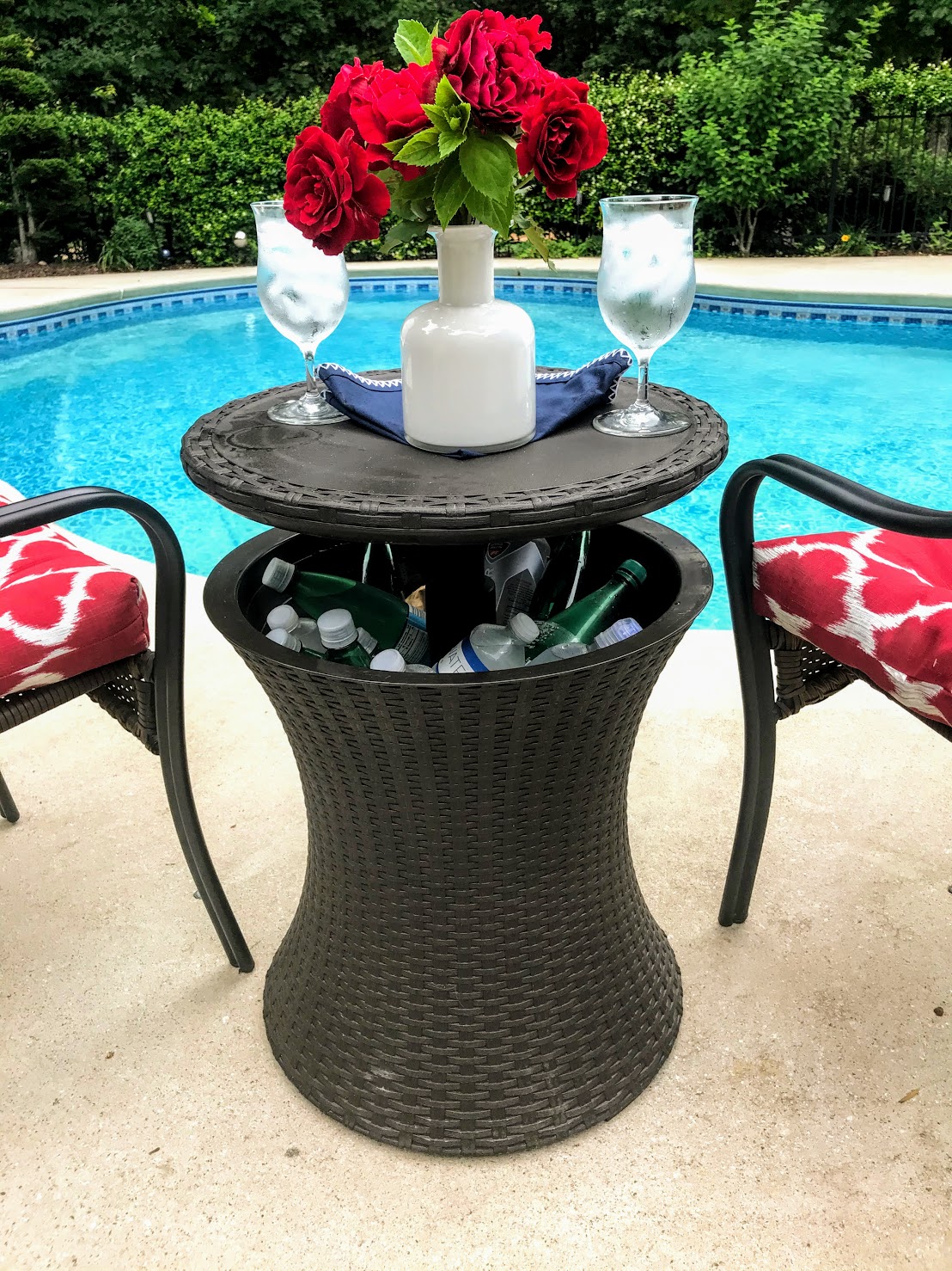 outdoor patio coffee table