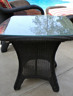 outdoor end table