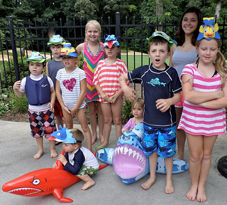 shark pool party