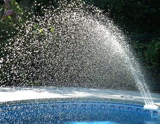 swimming pool fountains