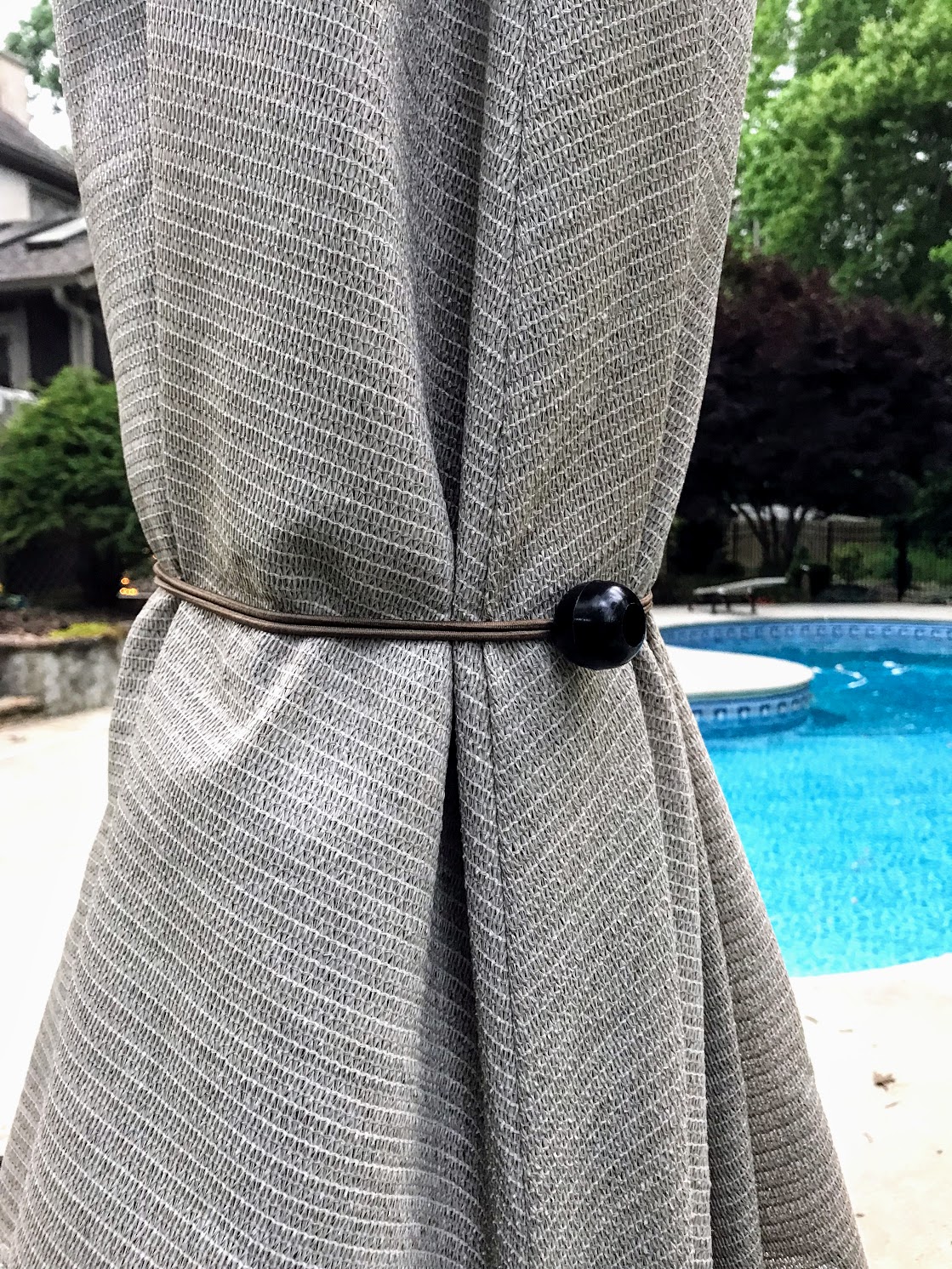 windproof your pool umbrella