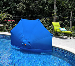 windproof your pool umbrella